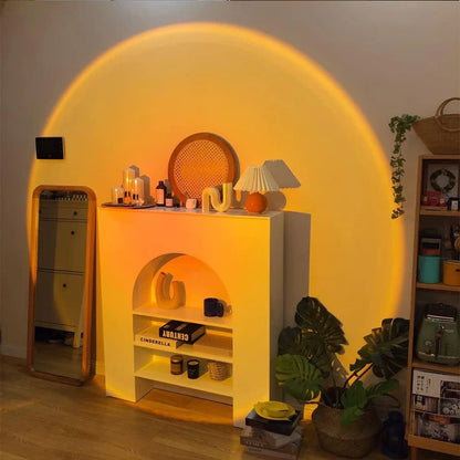 LED Sunset Projection Lamp