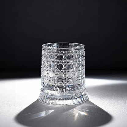 Luxury 360° Spinning Crystal Glass